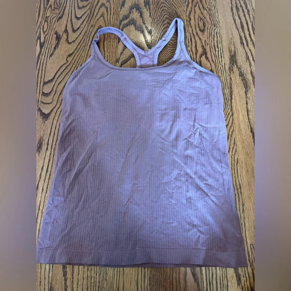 Lululemon Ebb to Street Tank in Twilight Rose- Size 12 - Picture 5 of 7